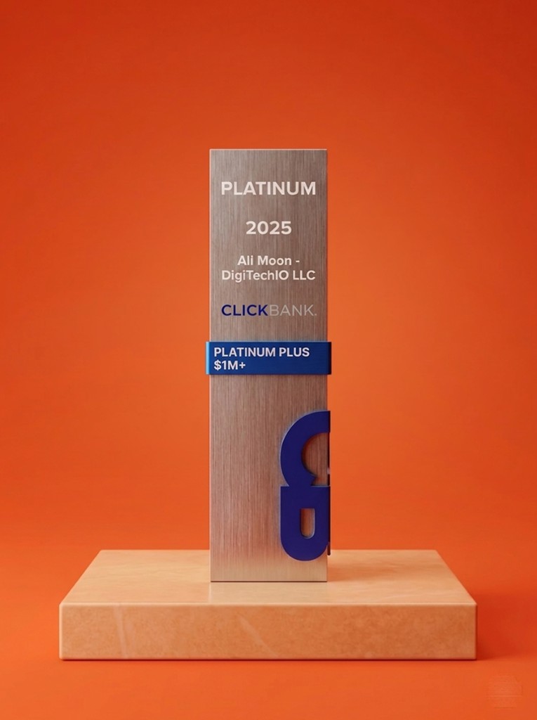 ClickBank Platinum Plus Award 2025